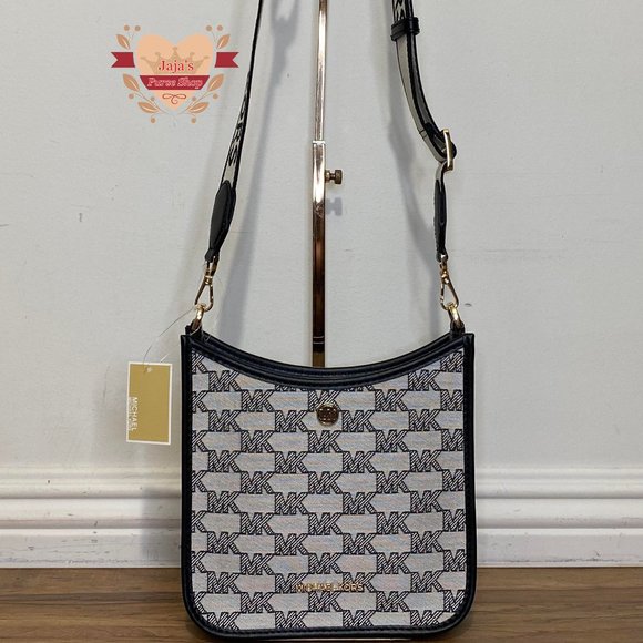 🖤Michael Kors Fabric w/ Leather Shoulder & Xbody🖤